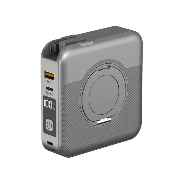 【NISDA】BS-WL720/10000mAh/Type-C/固態多合一行動電源