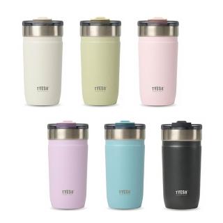 【H&R 安室家】TYESO泰碩 304不鏽鋼保溫咖啡杯550ml(H80)