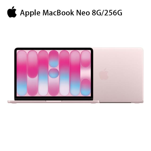 【Apple】BTS新生包(筆電包/無線鼠)★MacBook Neo 13吋 A18 Pro/6核心CPU/5核心GPU/8G/256G SSD