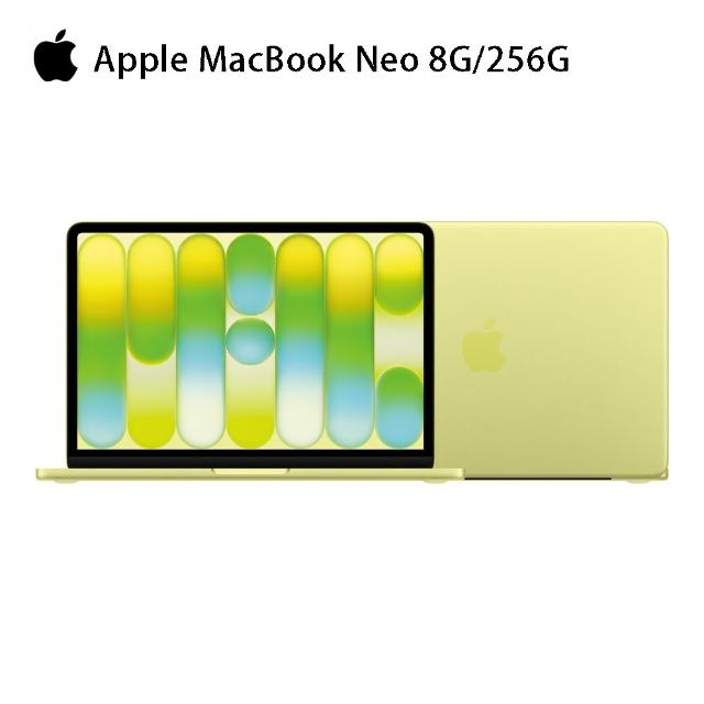 【Apple】BTS新生包(筆電包/無線鼠)★MacBook Neo 13吋 A18 Pro/6核心CPU/5核心GPU/8G/256G SSD