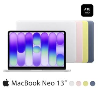 【Apple】MacBook Neo 13吋 A18 Pro 晶片 6核心CPU 與 5核心GPU 8G/256G SSD