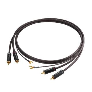 【audio-technica 鐵三角】AT-TC300/1.2 黑膠唱盤機訊號線