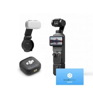 【DJI】OSMO POCKET 4全能套裝+1年版Care 手持口袋攝影機/相機 ｜旗艦高畫質｜多款底片濾鏡