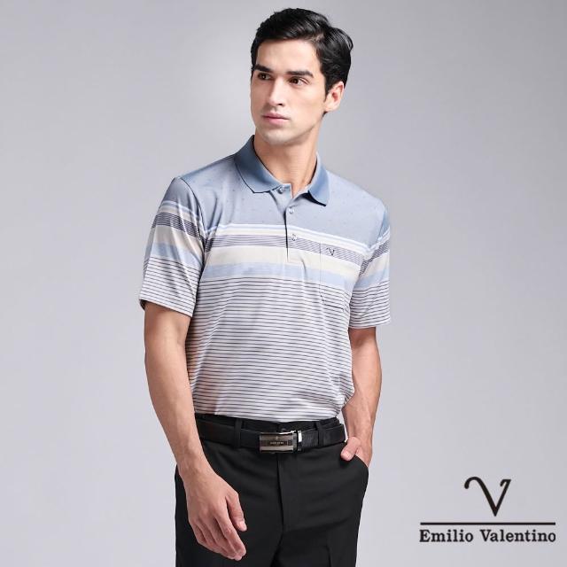 【Emilio Valentino 范倫鐵諾】男上衣 polo衫 男 短袖 涼爽 抗皺 吸濕排汗 口袋上衣 男士POLO衫(多款)