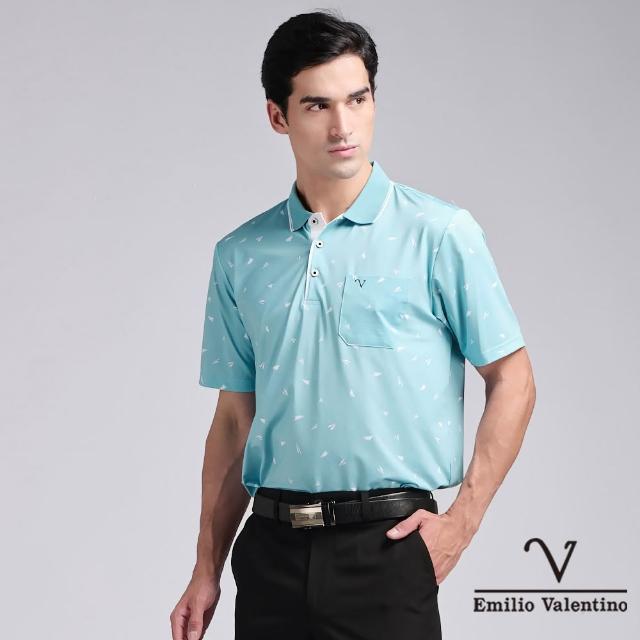 【Emilio Valentino 范倫鐵諾】男上衣 polo衫 男 短袖 涼爽 抗皺 吸濕排汗 口袋上衣 男士POLO衫(多款)