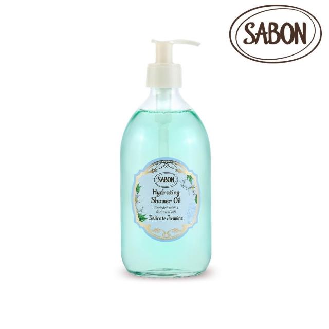 【SABON】官方直營 沐浴彈潤組(輕潤沐浴油500ml+保濕光萃油100ml)