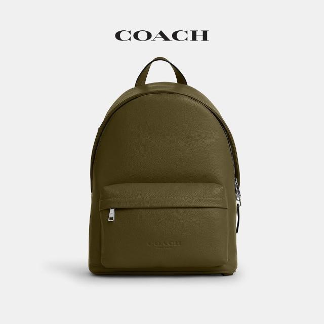 【COACH】蔻馳官方直營 TAYLOR 經典標誌條紋雙肩包 後背包-2色任選(CDX88)