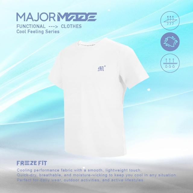 【MAJOR MADE】哥德字極涼感機能T(涼感衣/機能衣/短袖上衣)
