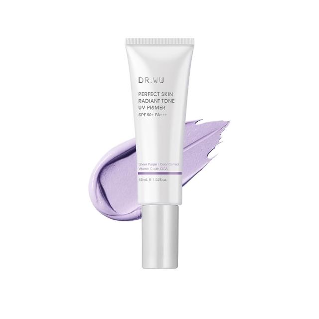【DR.WU 達爾膚】美顏濾鏡UV妝前乳SPF50+ 45ML(2入組)