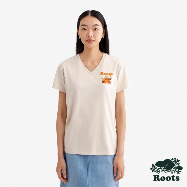 【Roots】男女款-精選Roots 海狸LOGO短袖T恤(多款可選)