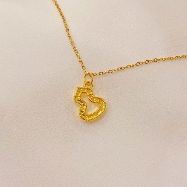 【儒家珠寶】大人金飾 貓咪 狗 馬 玫瑰  葫蘆 蝴蝶結 鯛魚燒 多款 黃金項鍊  (0.075錢正負0.01錢)