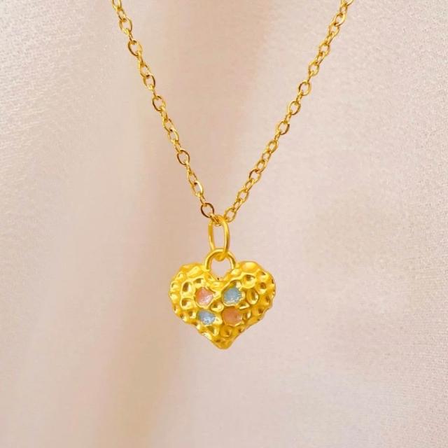 【儒家珠寶】大人金飾 貓咪 狗 馬 玫瑰  葫蘆 蝴蝶結 鯛魚燒 多款 黃金項鍊  (0.075錢正負0.01錢)