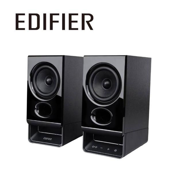 【EDIFIER】R20BT 2.0電腦藍牙喇叭（桌上型音箱｜雙設備連接｜專屬APP｜RGB氛圍燈｜3.5mm 耳機輸出）