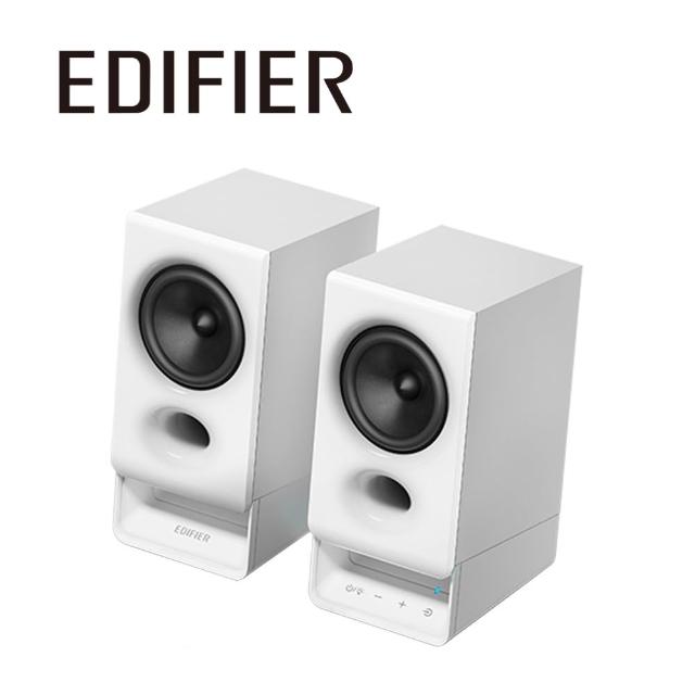 【EDIFIER】R20BT 2.0電腦藍牙喇叭（桌上型音箱｜雙設備連接｜專屬APP｜RGB氛圍燈｜3.5mm 耳機輸出）