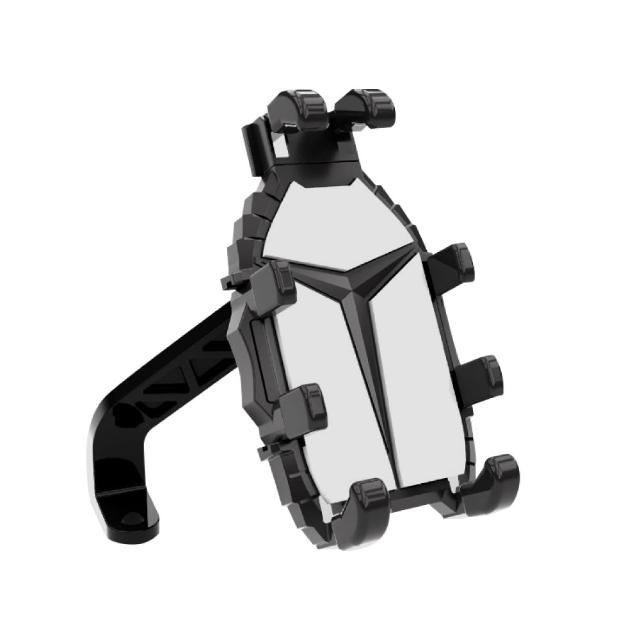 【VOLA 維菈】機車手機支架 八爪防摔手機架 抗震防抖 360度旋轉 導航支架 車把款 後視鏡款 腳踏車電動車