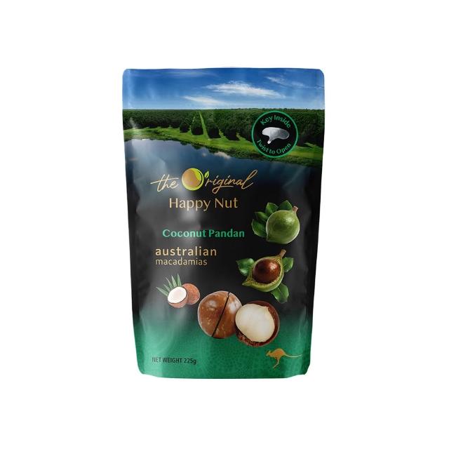 【HAPPY NUTS 幸福堅果】澳洲帶殼火山豆225g(口味任選)X5包 中元普渡/拜拜