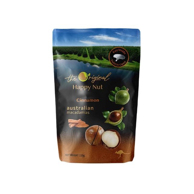 【HAPPY NUTS 幸福堅果】澳洲帶殼火山豆225g(口味任選)X5包 中元普渡/拜拜