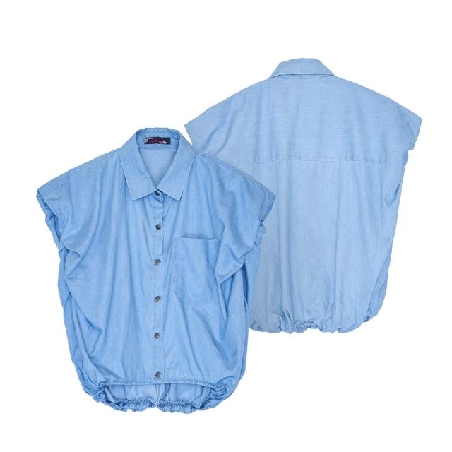 【5th STREET】女裝 短t 短袖 上衣 t恤 TEE 無袖 logo 牛仔(多款任選)
