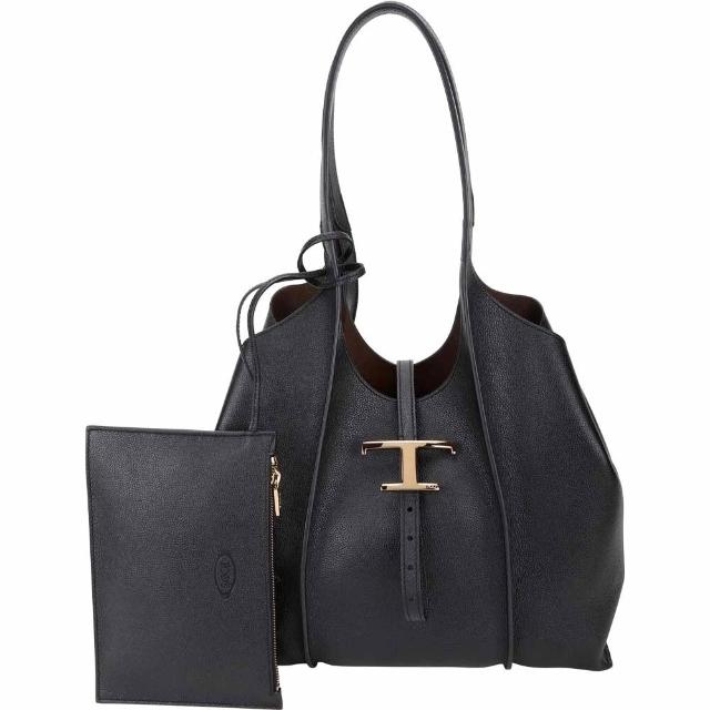 【TOD’S】TODS Timeless 小型 牛皮肩背托特包-多色可選(義大利手工皮革)