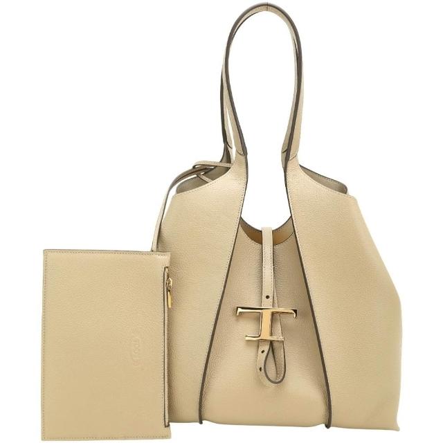【TOD’S】TODS Timeless 小型 牛皮肩背托特包-多色可選(義大利手工皮革)