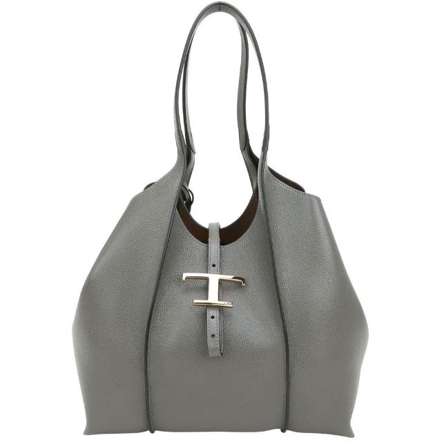【TOD’S】TODS Timeless 小型 牛皮肩背托特包-多色可選(義大利手工皮革)