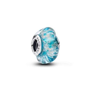 【Pandora 潘多拉】土耳其藍 Murano 琉璃串飾