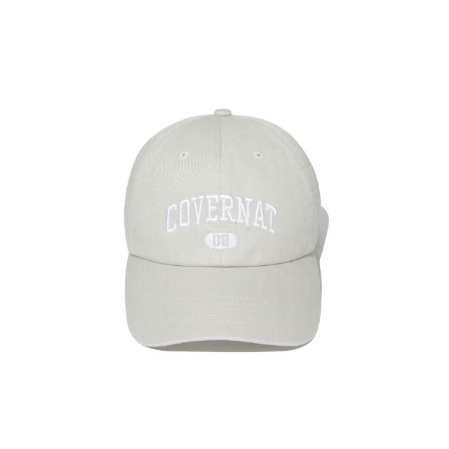 【COVERNAT】官方旗艦館 [舒適版型]拱形Logo棒球帽(ACC帽子 SOOBIN同款 米白/藍/海軍藍/紅/豹紋色)