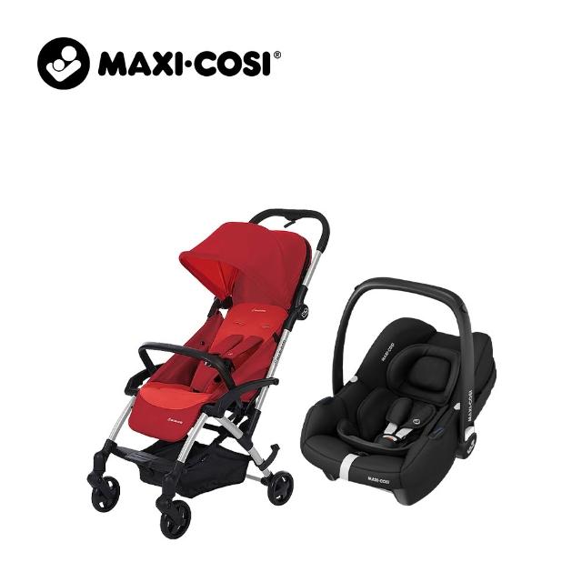 MAXI-COSI】荷蘭Laika 嬰兒推車(活力紅)+CabrioFix-i-Size (Tinca