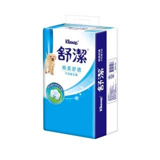 【Kleenex 舒潔】棉柔舒適平版衛生紙300抽x6包/串