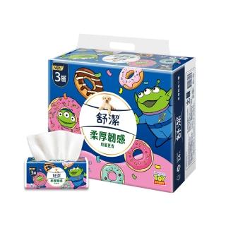 【Kleenex 舒潔】 momo獨家☆柔厚韌感三層抽取衛生紙-三眼怪限定款 90抽x48包/箱