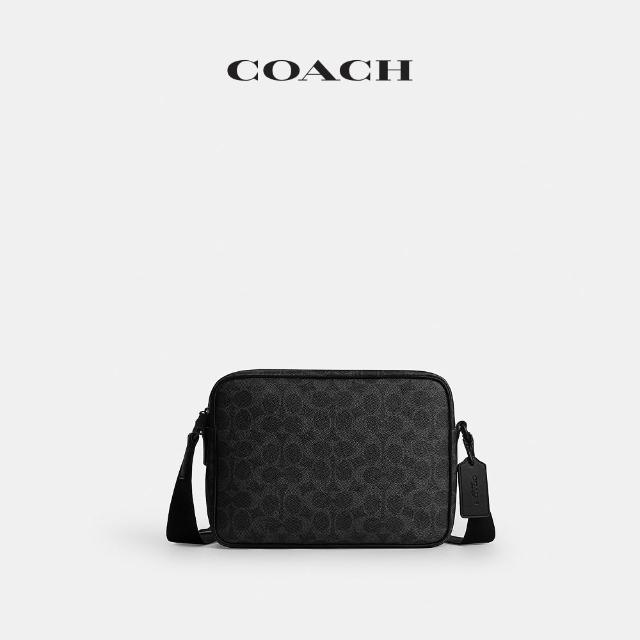 【COACH】蔻馳官方直營 COLTON 25 經典標誌斜背手袋 斜背包-多熱任選(CES85)