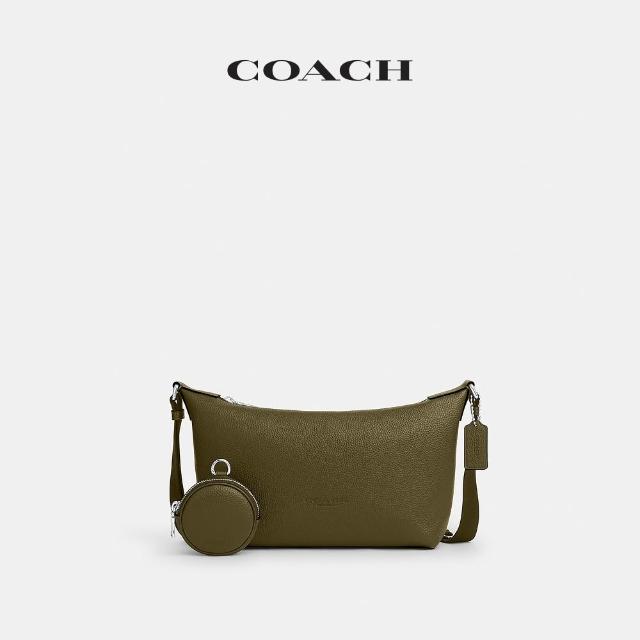 【COACH】蔻馳官方直營 FINN 口袋細節/小號附手拿包斜背手袋 斜背包 行李袋 旅行袋-多款任選(CEW72/CCG20)