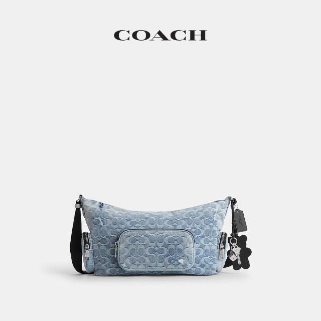 【COACH】蔻馳官方直營 FINN 口袋細節/小號附手拿包斜背手袋 斜背包 行李袋 旅行袋-多款任選(CEW72/CCG20)