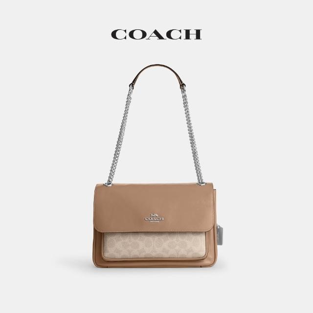 【COACH】蔻馳官方直營 ELODIE 斜背手袋 斜背包 側背包 斜挎包-多色任選(CES32/CCF10)