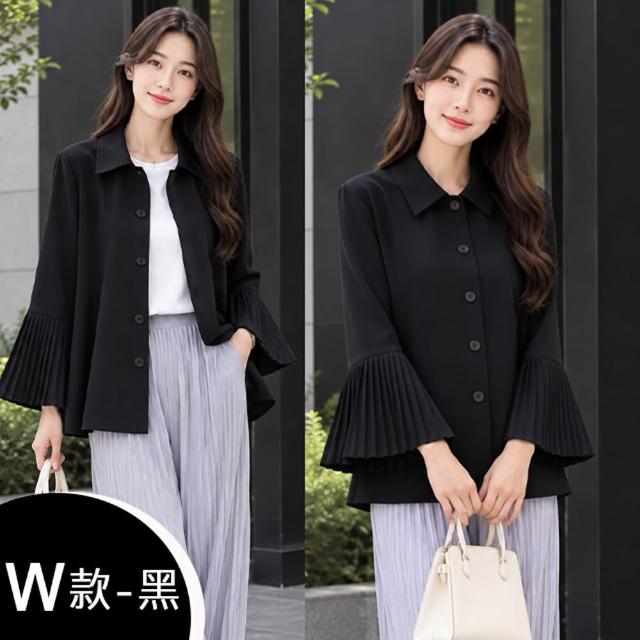 【K.W.】韓國空運三宅極簡甜美壓褶輕褲/裙(皺褶/中大尺碼/輕薄/小香風/婚禮/設計師)