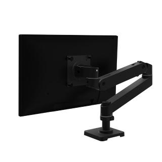 Ergotron愛格升 LX pro 單螢幕支架 (34吋內適用)｜專利彈簧技術 10年保固 高度可調 (黑/白)