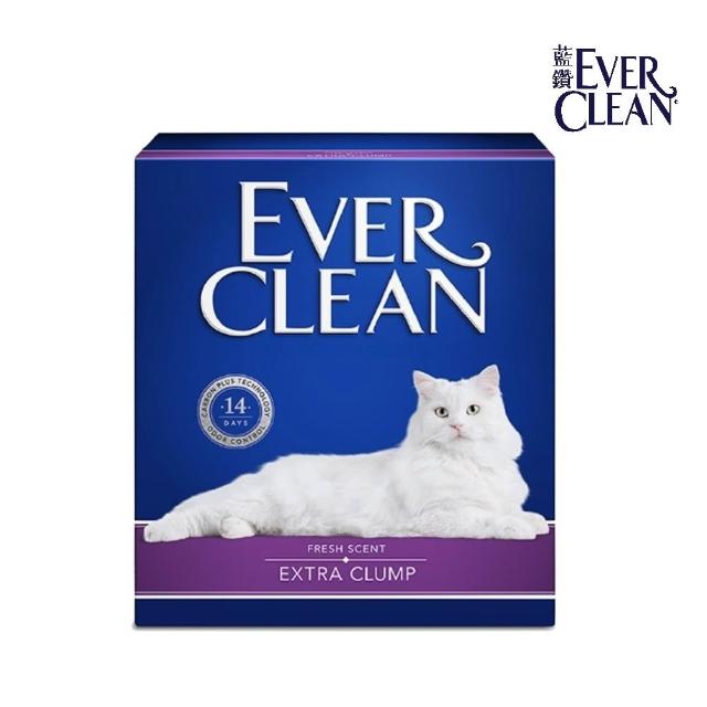 【EverClean 藍鑽】強效凝結貓砂 8.5kg（紅標｜紫標｜綠標）(貓砂)