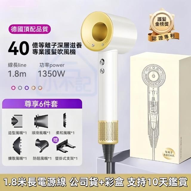 【小不記】等離子高速吹風機（1.8米線+五風嘴）吹風機 吹風筒 沙龍吹風機 暴力吹風機 負離子吹風機