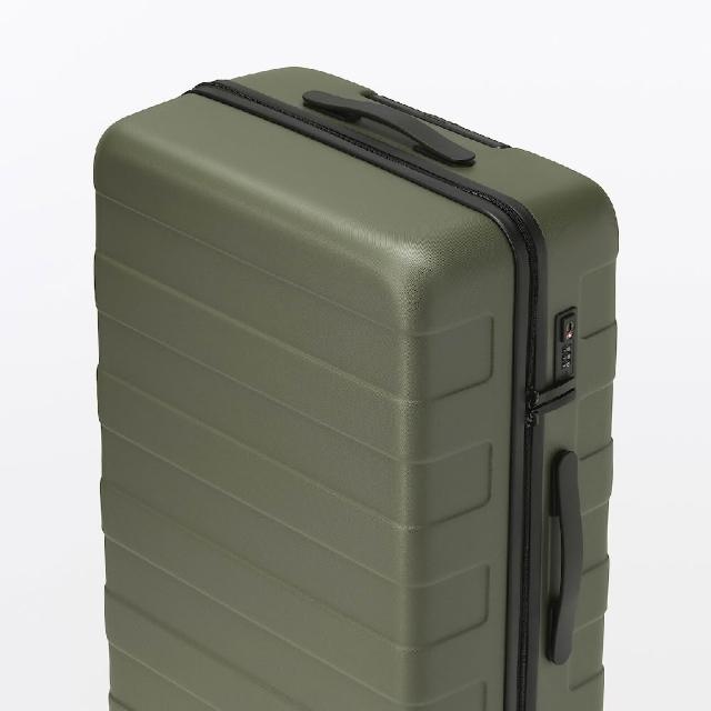 【MUJI 無印良品】四輪硬殼止滑拉桿箱75L(共6色)