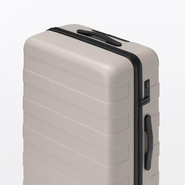 【MUJI 無印良品】四輪硬殼止滑拉桿箱75L(共6色)