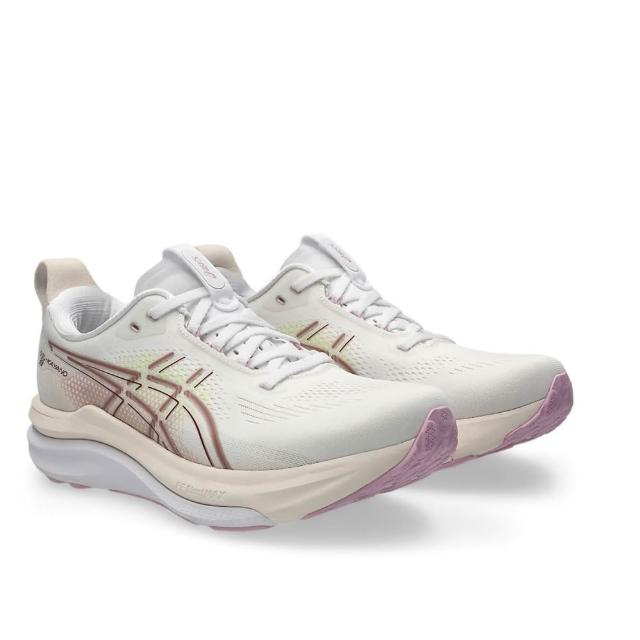 【asics 亞瑟士】GEL-KAYANO 33 女款 慢跑鞋 一般楦 D寬楦 1012B939 白 霧丁香紫  燕麥米 奶油 黑 支撐型