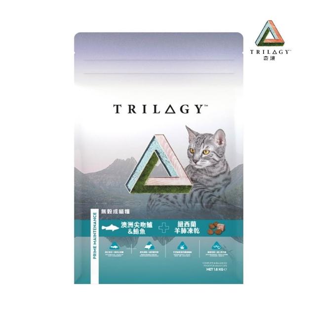 【TRILOGY 奇境】無穀凍乾成貓糧1.8kg(鮮肉乾糧+原肉凍乾) (貓糧、貓飼料、貓乾糧)