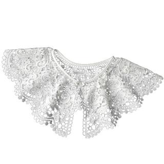 【米蘭精品】現貨限搶 假領子襯衫領片(鏤空花邊復古披肩女裝配件情人節生日聖誕節交換禮物74ac18)