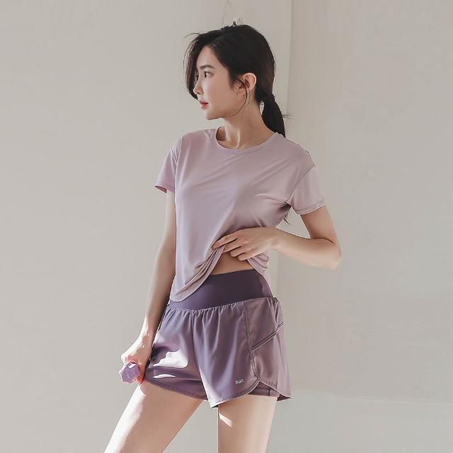 【BODYAIR】韓妞NEW HOT包腰運動短褲(瑜珈.運動.慢跑.透氣.舞蹈.運動褲)