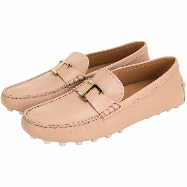【TOD’S】TODS Gommino T字金屬 小牛皮豆豆樂福鞋 開車鞋-多款可選(義大利手工皮革)