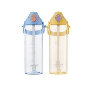 【LocknLock 樂扣樂扣】超值二入組 官方直營 雲朵跳跳水壺 800ml (兩色任選/運動水壺)