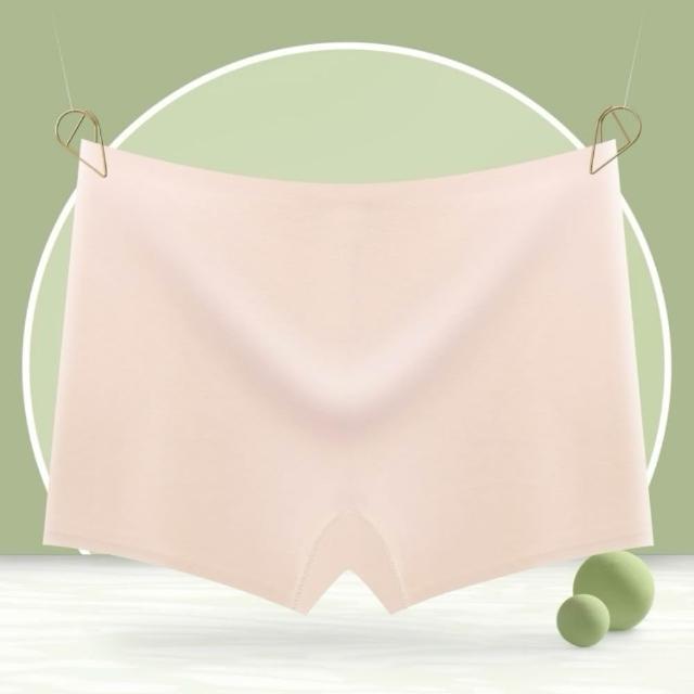 【巴黎精品】現貨+預購 無痕安全褲高腰平口瑜珈褲涼感防走光女內褲內搭短褲大尺碼女裝(提臀多款t1t2a4 C)