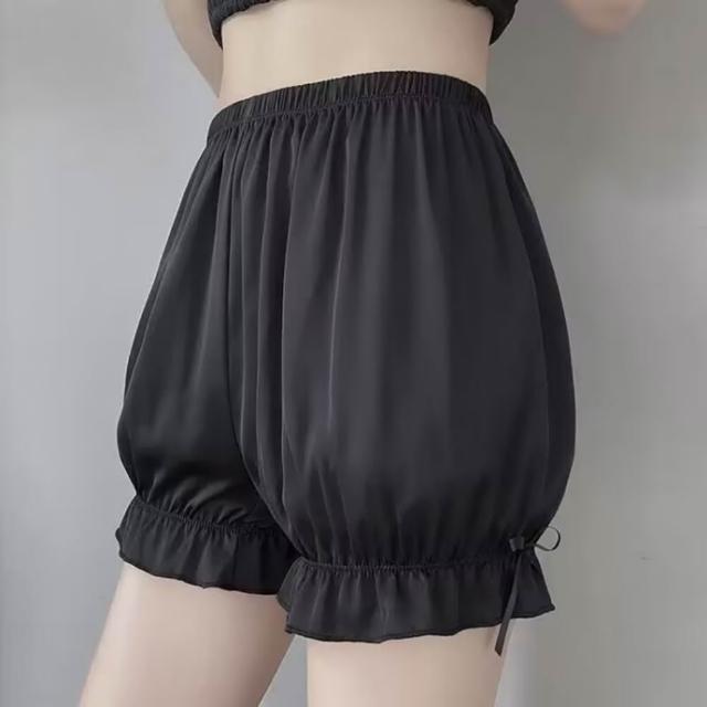 【巴黎精品】現貨+預購 無痕安全褲高腰平口瑜珈褲涼感防走光女內褲內搭短褲大尺碼女裝(提臀多款t1t2a4 C)