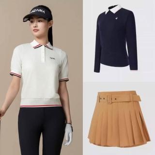 【HONMA 本間高爾夫】女款長袖POLO衫/長褲/短裙 25SS 日本高爾夫專業品牌(XS-L多款多色任選)