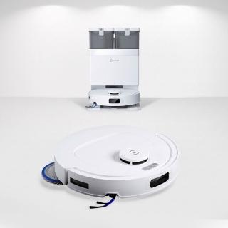 【ECOVACS 科沃斯】momo獨家熱銷!!DEEBOT N50 強清潔全能掃拖機器人(20000Pa/雙恆貼邊/全能基站)